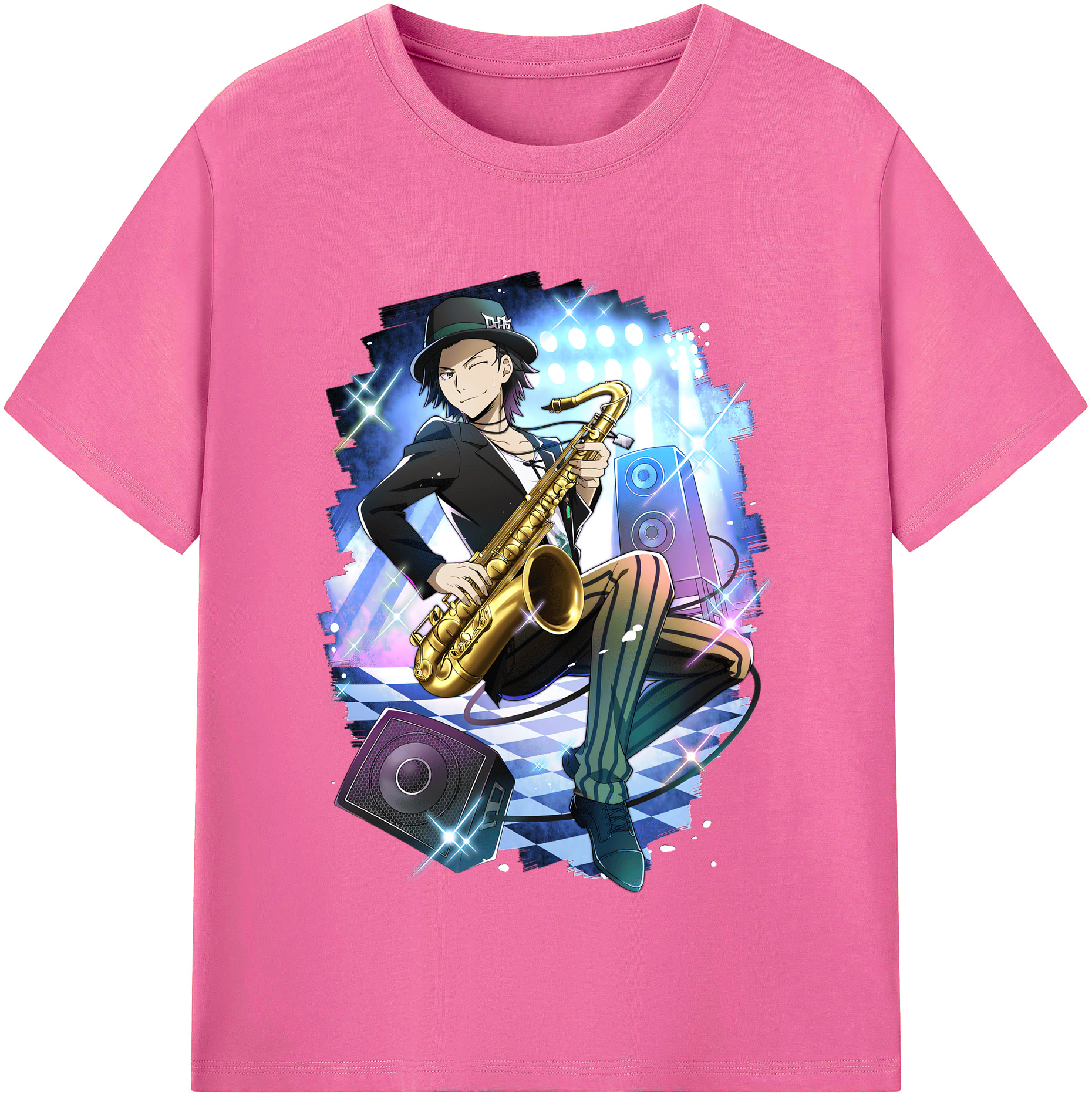 （画像用） 文豪ストレイドッグス Bungo Stray Dogs レディースカジュアルプリントTシャツ（綿100％）
